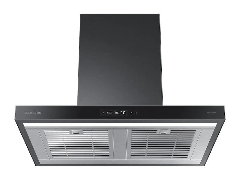 Samsung NK30CB700W33AA 30" Bespoke Smart Wall Mount Hood with LCD Display in Clean Deep Charcoal - Image 5
