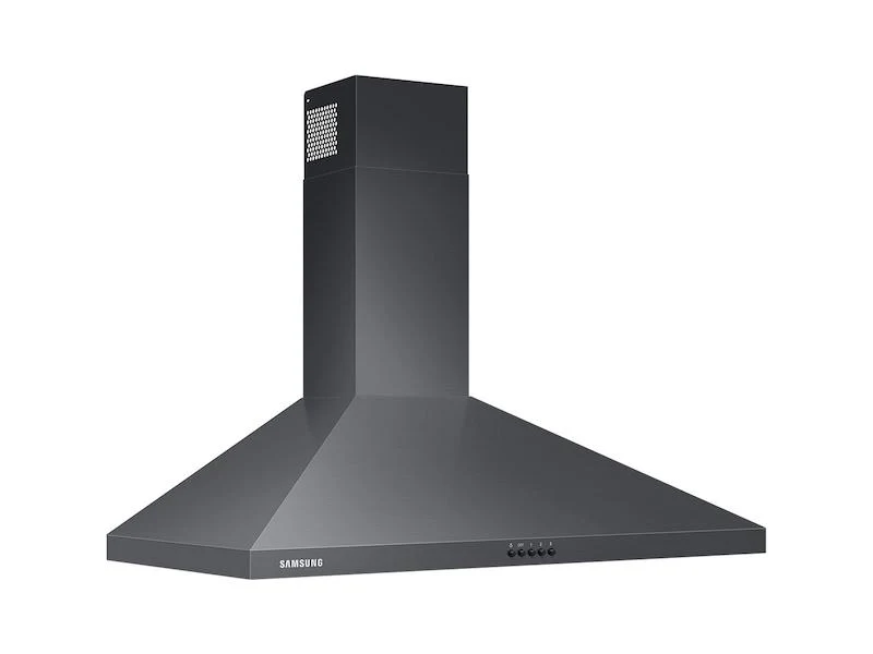 36" Wall Mount Hood in Black Stainless Steel - Image 6