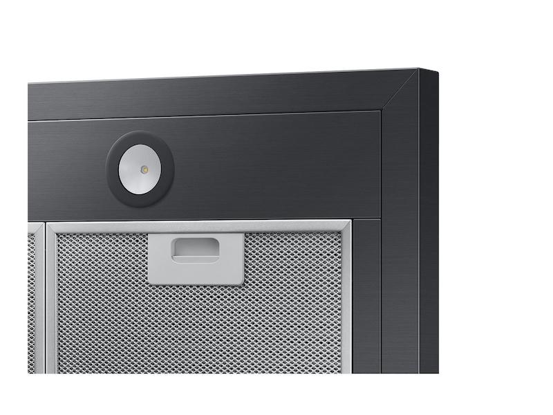 36" Wall Mount Hood in Black Stainless Steel - Image 7