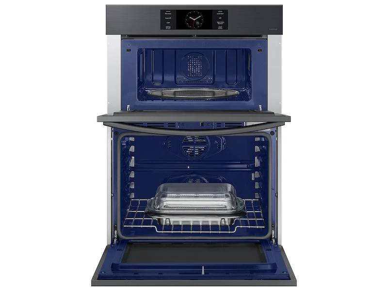Samsung NQ70CG700DSRAA Bespoke 30" Microwave Combination Wall Oven with with Flex Duo™ in Stainless Steel - Image 11