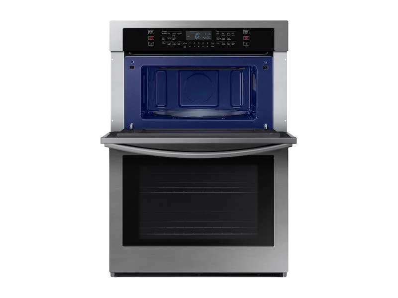 Samsung NQ70T5511DS 30" Smart Electric Wall Oven with Microwave Combination in Stainless Steel - Image 3