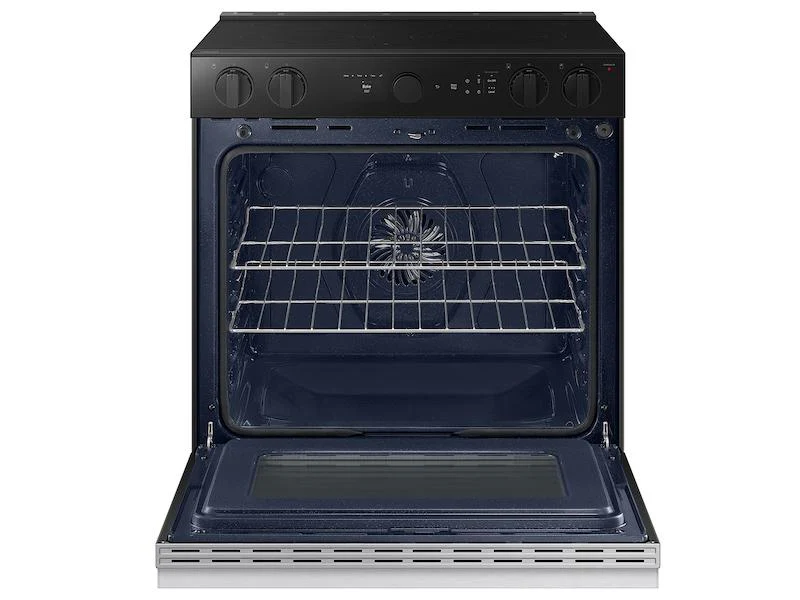 Samsung NSE6DG8502SR Bespoke 6.3 cu. ft. Smart Slide-In ENERGY STAR® Certified Electric Range with Air Fry in Stainless Steel - Image 5
