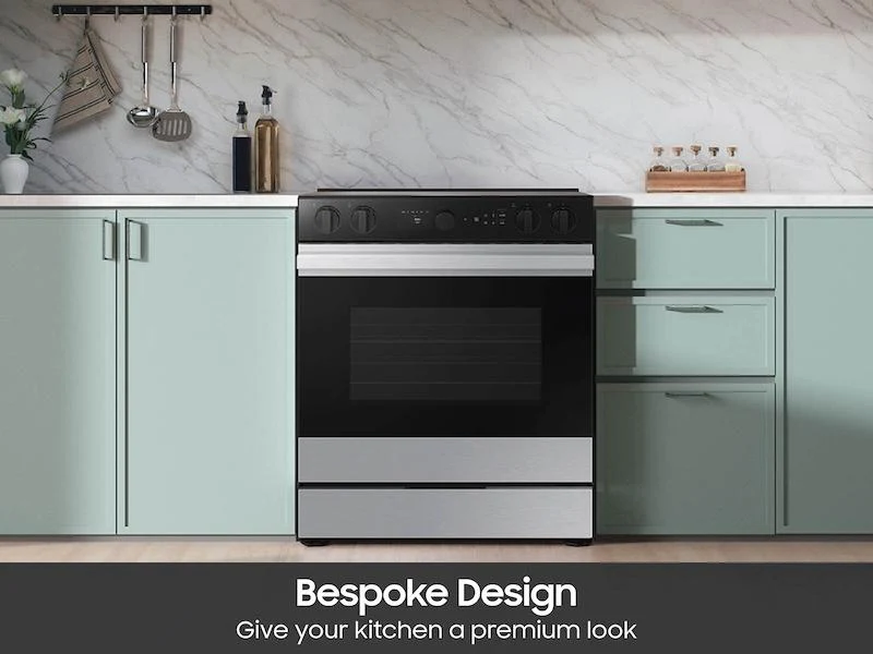 Samsung NSE6DG8700SR Bespoke Slide-in Electric Range - Image 9