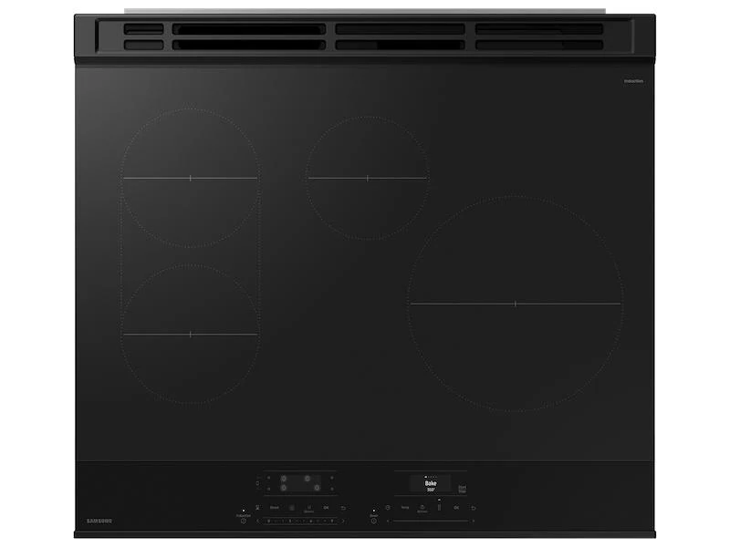 Samsung NSI6DG9300SR Bespoke 6.3 cu. ft. Smart Slide-In Induction Range with Anti-Scratch Glass Cooktop & Air Fry in Stainless Steel - Image 6
