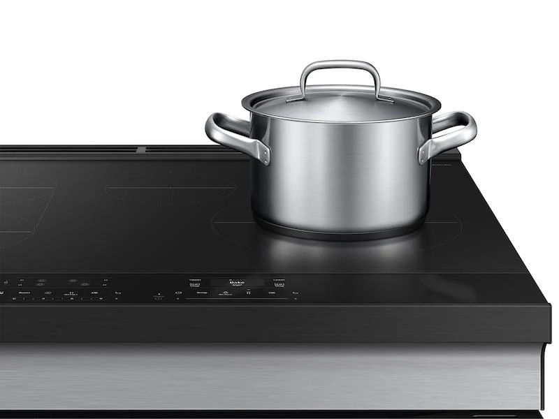 Samsung NSI6DG9550SR Bespoke Smart Slide-In Induction Range 6.3 cu. ft. with Flex Duo™ & Ambient Edge Lighting™ in Stainless Steel - Image 11