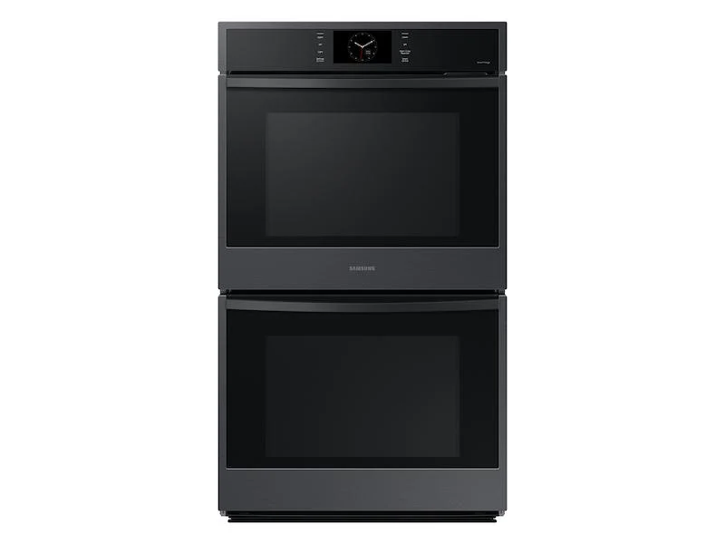 Samsung NV51CG600DMTAA 30" Double Wall Oven with Steam Cook in Matte Black Steel