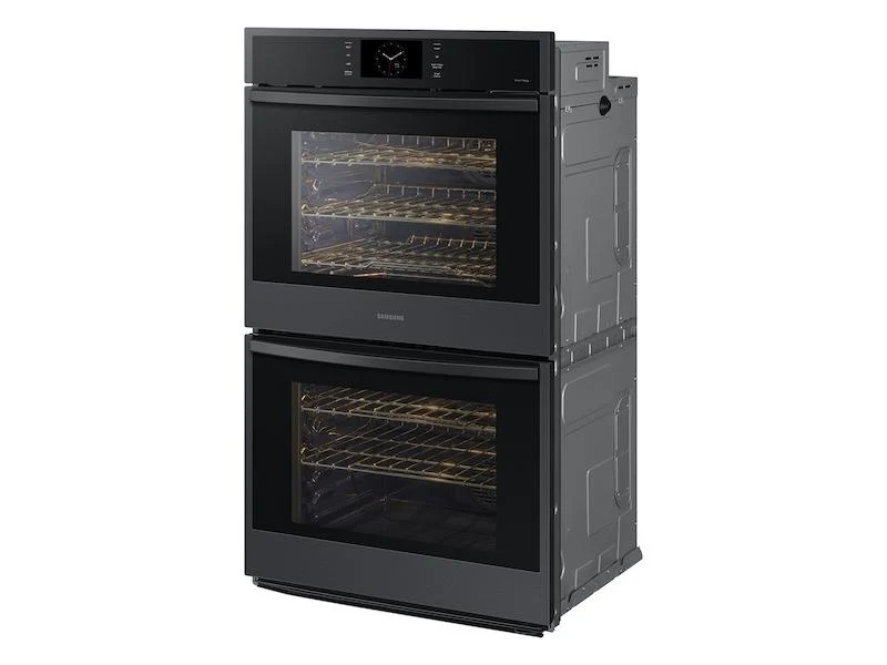 Samsung NV51CG600DMTAA 30" Double Wall Oven with Steam Cook in Matte Black Steel - Image 4
