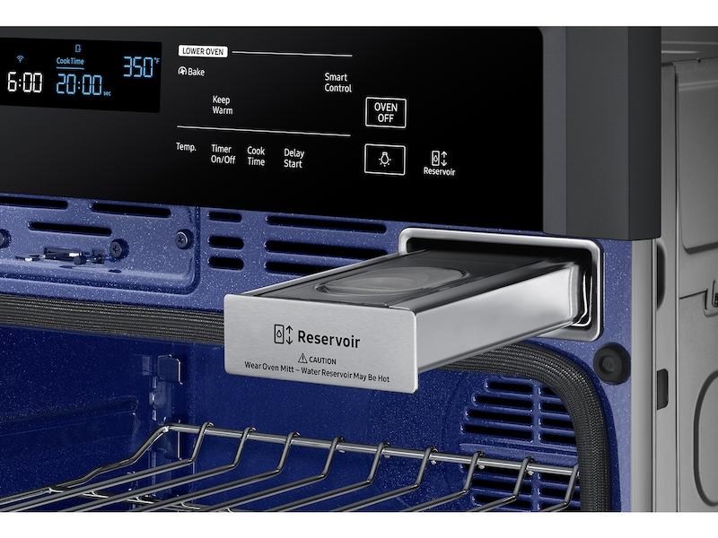 Samsung NV51K6650DG 30" Smart Double Electric Wall Oven with Steam Cook in Black Stainless Steel - Image 6