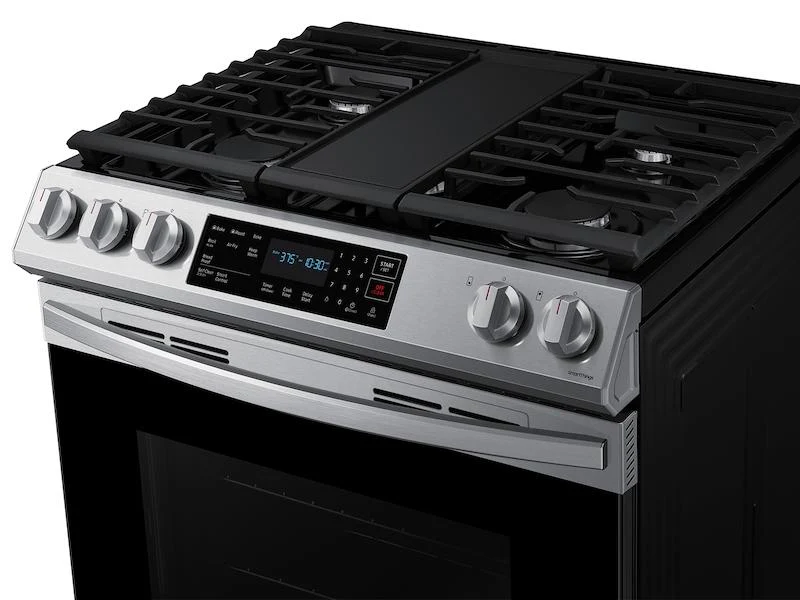 Samsung 6.0 cu. ft. Smart Slide-in Gas Range with Air Fry - Image 5
