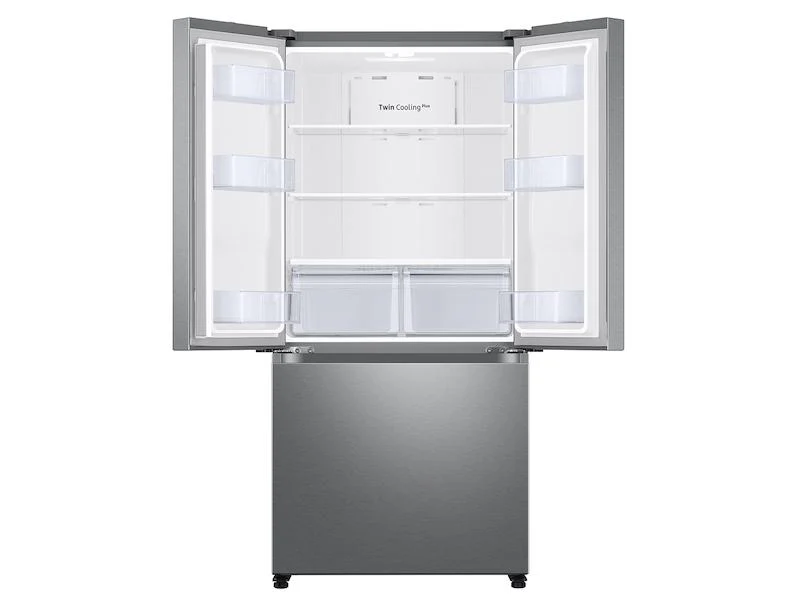Samsung RF18A5101S9 18 cu. ft. Smart Counter Depth 3-Door French Door Refrigerator in Stainless Look - Image 4
