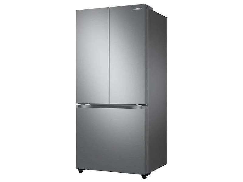 Samsung RF18A5101SR 18 cu. ft. Smart Counter Depth 3-Door French Door Refrigerator in Stainless Steel - Image 3