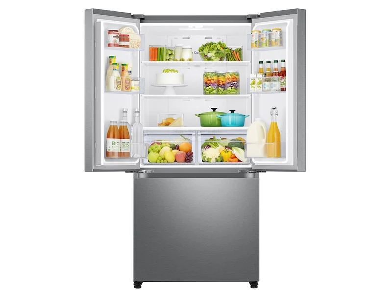 Samsung RF20A5101SR 19.5 cu. ft. Smart 3-Door French Door Refrigerator in Stainless Steel - Image 5