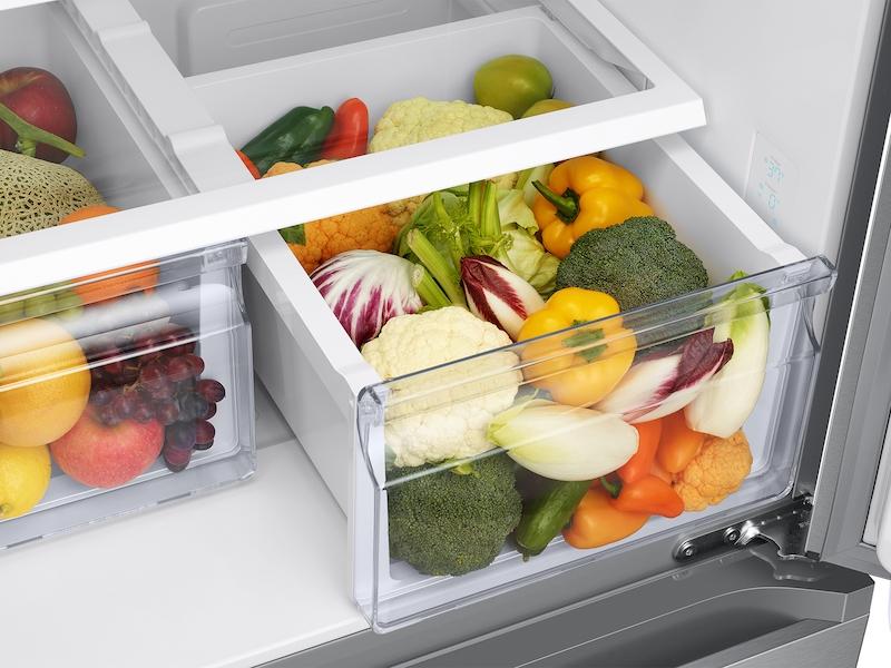 Samsung RF20A5101SR 19.5 cu. ft. Smart 3-Door French Door Refrigerator in Stainless Steel - Image 6
