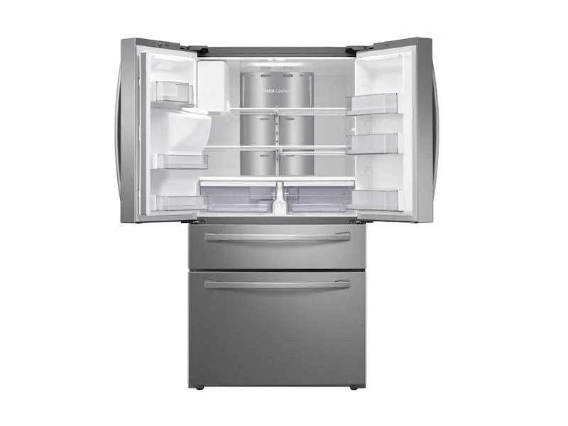 22 cu. ft. 4-Door French Door, Counter Depth Refrigerator with 21.5" Touch Screen Family Hub™ in Stainless Steel - Image 9