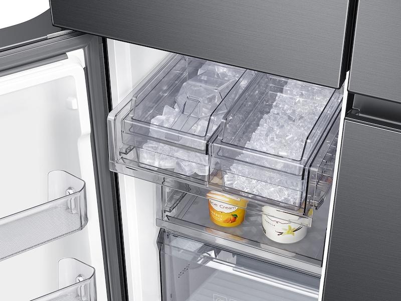 Samsung 23 cu. ft. Smart Counter Depth 4-Door Flex™ refrigerator with AutoFill Water Pitcher and Dual Ice Maker in Black Stainless Steel - Image 7