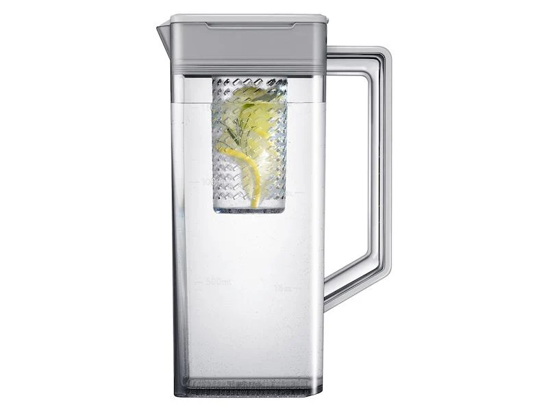 23 cu. ft. Smart Counter Depth 4-Door Flex™ refrigerator with AutoFill Water Pitcher and Dual Ice Maker in Stainless Steel - Image 5