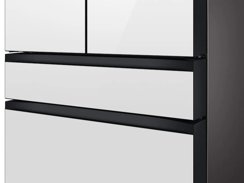 Samsung RF23BB860012AA Bespoke 4-Door French Door Refrigerator (23 cu. ft.) with Beverage Center™ in White Glass - Image 8