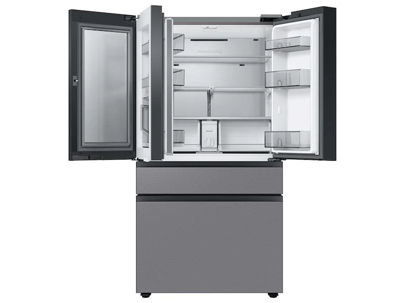 Samsung RF23BB8600QLAA Bespoke 4-Door French Door Refrigerator (23 cu. ft.) with Beverage Center™ in Stainless Steel - Image 5