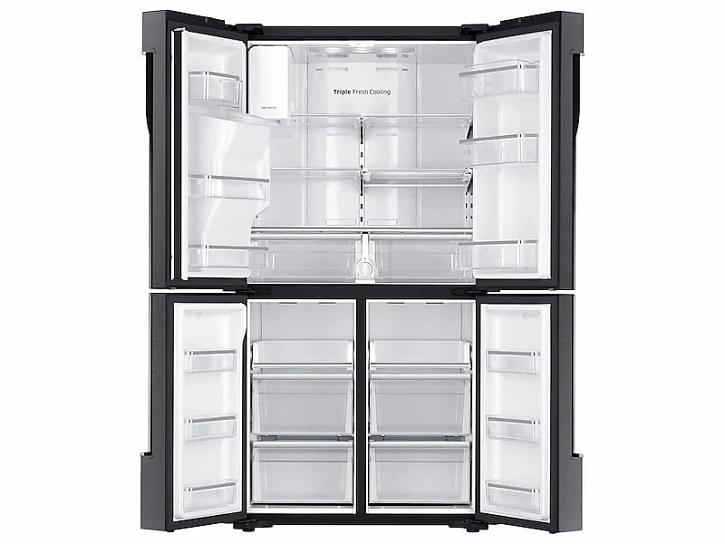 Samsung RF23J9011SG 23 cu. ft. Counter Depth 4-Door Flex™ Refrigerator with FlexZone™ in Black Stainless Steel - Image 3