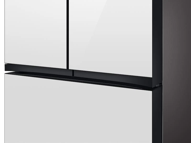 Samsung RF24BB660012AA Bespoke 3-Door French Door Refrigerator (24 cu. ft.) with Beverage Center™ in White Glass - Image 9