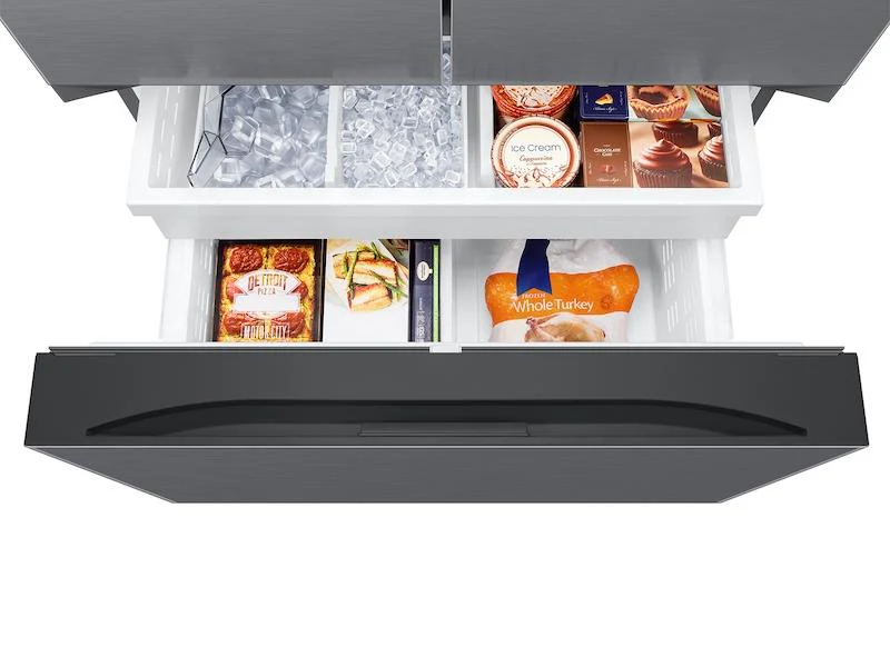 Samsung RF27CG5010S9AA 27 cu. ft. Counter Depth Mega Capacity 3-Door French Door Refrigerator with Dual Auto Ice Maker in a Stainless Look - Image 7