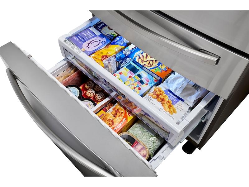 Samsung RF28R7201SR 28 cu. ft. 4-Door French Door Refrigerator in Fingerprint Resistant Stainless Steel - Image 8