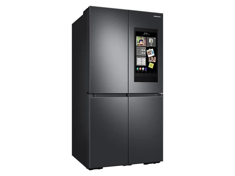 Samsung 29 cu. ft. Smart 4-Door Flex™ Refrigerator with Family Hub™ and Beverage Center in Black Stainless Steel - Image 2