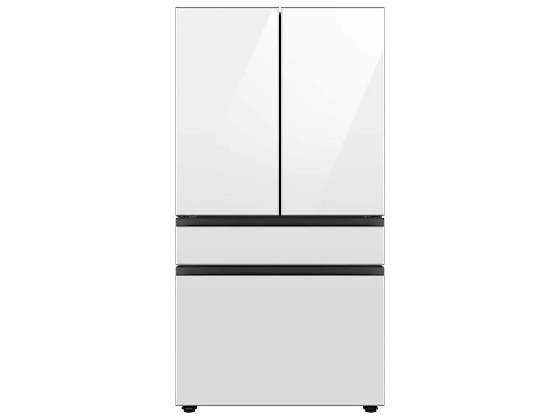 Samsung RF29BB820012AA Bespoke 4-Door French Door Refrigerator (29 cu. ft.) with AutoFill Water Pitcher in White Glass