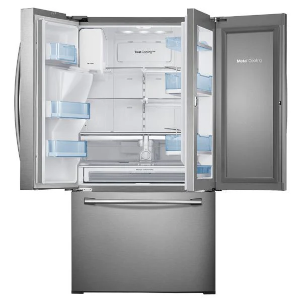 Samsung RF30HDEDTSR 36" Wide, 30 cu. ft. Capacity 3-Door French Door Food ShowCase Refrigerator with Dual Ice Maker (Stainless Steel) - Image 10