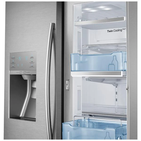 Samsung RF30HDEDTSR 36" Wide, 30 cu. ft. Capacity 3-Door French Door Food ShowCase Refrigerator with Dual Ice Maker (Stainless Steel) - Image 16