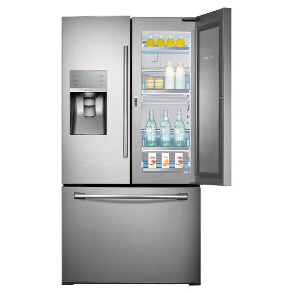 Samsung RF30HDEDTSR 36" Wide, 30 cu. ft. Capacity 3-Door French Door Food ShowCase Refrigerator with Dual Ice Maker (Stainless Steel) - Image 8