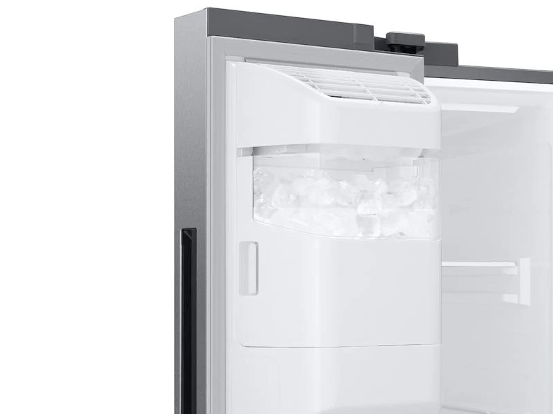 Samsung RS27T5561SR 26.7 cu. ft. Large Capacity Side-by-Side Refrigerator with Touch Screen Family Hub™ in Stainless Steel - Image 5