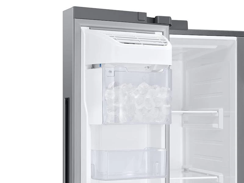 Samsung RS28A500ASR 28-cu-ft-Smart-Side-by-Side-Refrigerator-in-Stainless-Steel - Image 5
