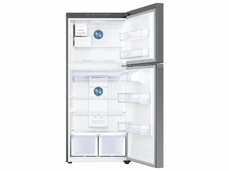 18 cu. ft. Top Freezer Refrigerator with FlexZone™ and Ice Maker in Stainless Steel - Image 3