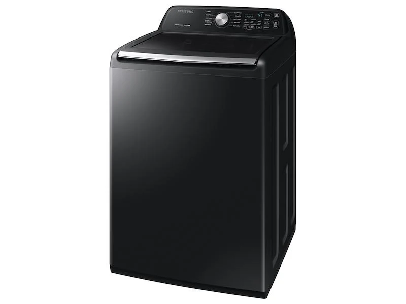 Samsung WA45T3400AV 4.5 cu. ft. Capacity Top Load Washer with Active WaterJet in Brushed Black - Image 6