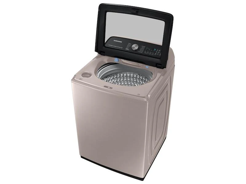 Samsung WA51A5505AC 5.1 cu. ft. Smart Top Load Washer with ActiveWave™ Agitator and Super Speed Wash in Champagne - Image 5