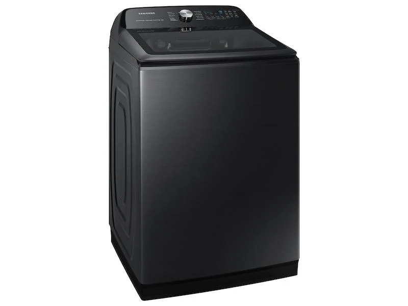 5.1 cu. ft. Smart Top Load Washer with ActiveWave™ Agitator and Super Speed Wash in Brushed Black - Image 3