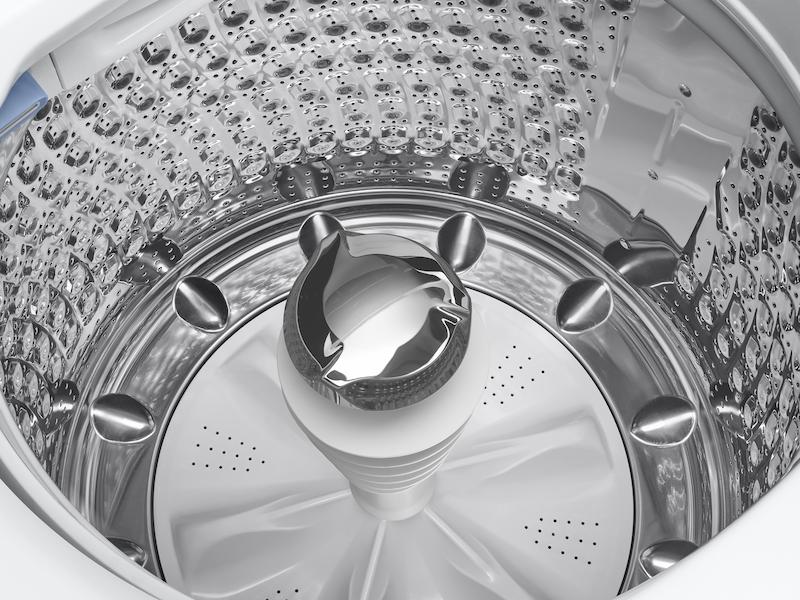 5.1 cu. ft. Smart Top Load Washer with ActiveWave™ Agitator and Super Speed Wash in White - Image 4