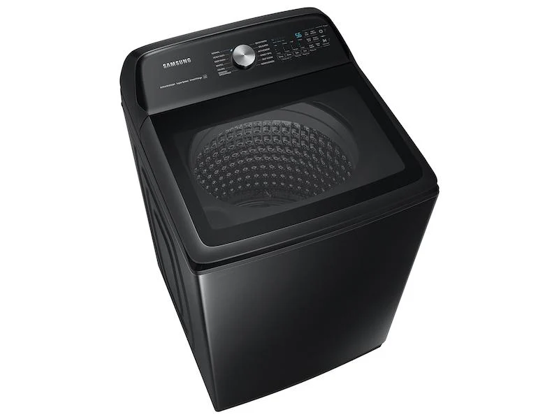 5.2 cu. ft. Large Capacity Smart Top Load Washer with Super Speed Wash in Brushed Black - Image 8