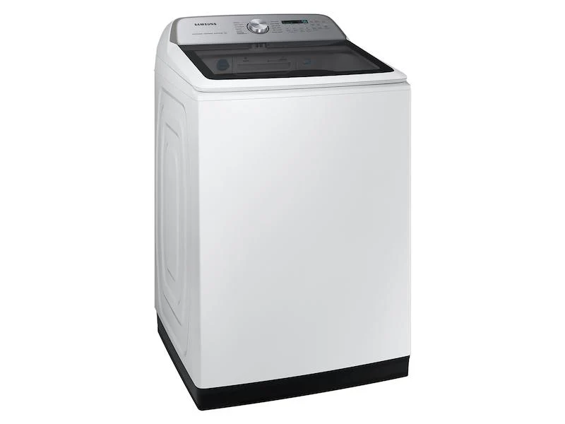 Samsung WA54CG7105AWUS 5.4 cu. ft. Extra-Large Capacity Smart Top Load Washer with ActiveWave™ Agitator and Super Speed Wash in White - Image 4