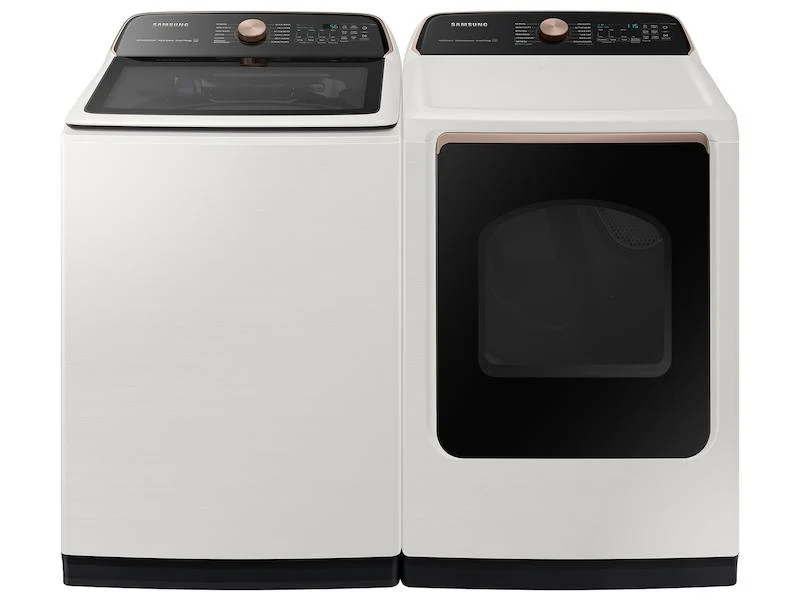 Samsung WA55A7300AE 5.5 cu. ft. Extra-Large Capacity Smart Top Load Washer with Super Speed Wash in Ivory - Image 8