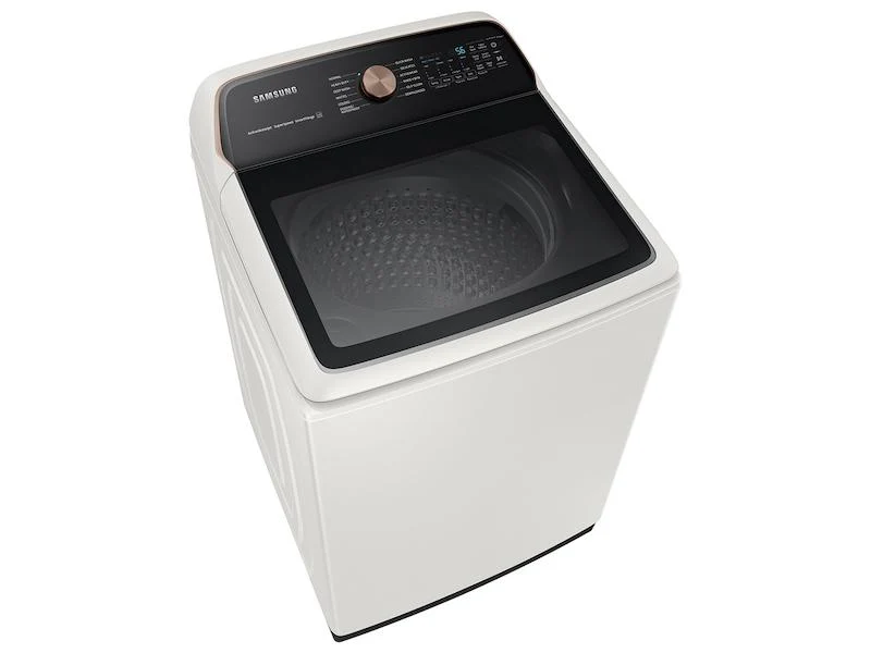 Samsung WA55A7300AE 5.5 cu. ft. Extra-Large Capacity Smart Top Load Washer with Super Speed Wash in Ivory - Image 9