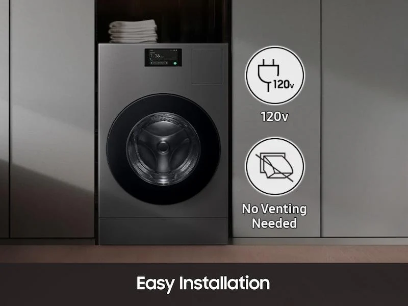 Samsung WD53DBA900HZ Bespoke AI Laundry Combo - Image 5