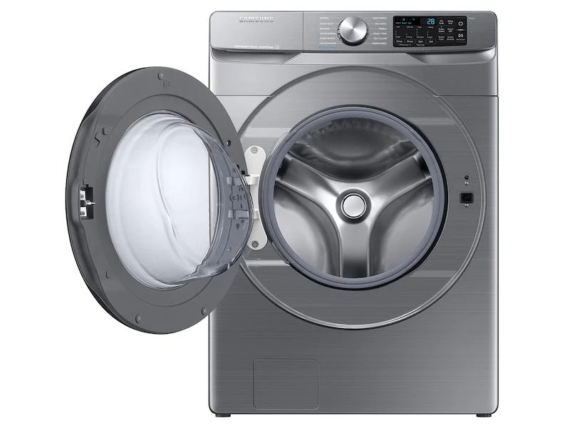 Samsung WF45B6300AP 4.5 cu. ft. Large Capacity Smart Front Load Washer with Super Speed Wash in Platinum - Image 11