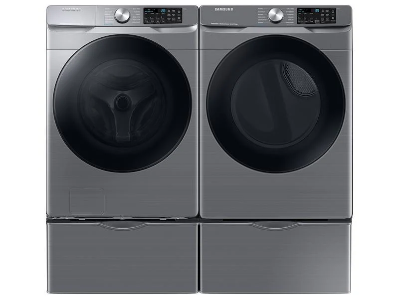 Samsung WF45B6300AP 4.5 cu. ft. Large Capacity Smart Front Load Washer with Super Speed Wash in Platinum - Image 7
