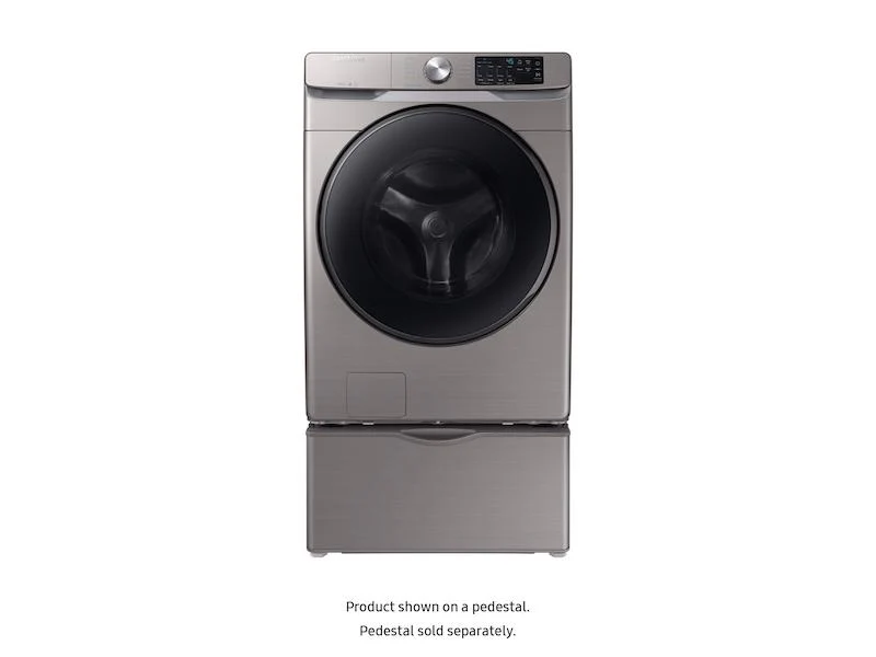 Samsung 4.5 cu. ft. Front Load Washer with Steam in Platinum - Image 4