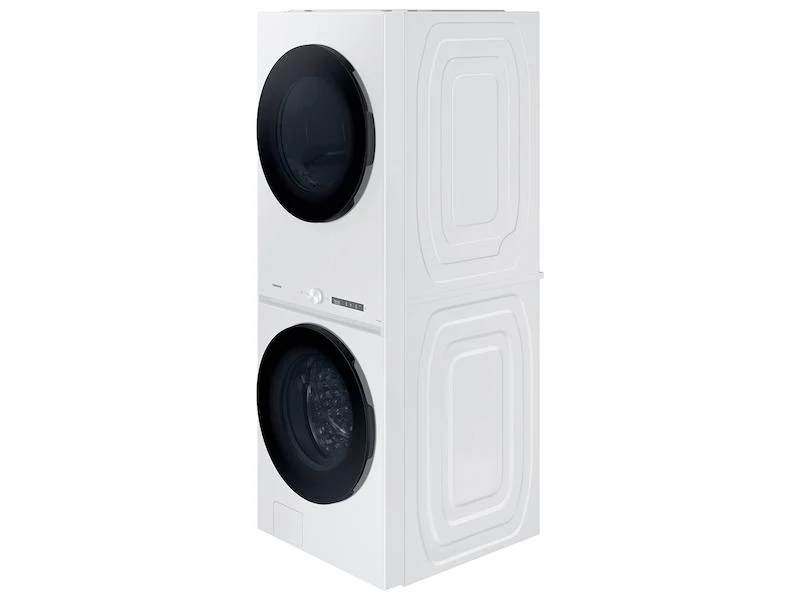 Samsung WH46DBH100GW Bespoke 4.6 cu. ft. AI Laundry Hub™ Large Capacity Single Unit Washer with Steam Wash and 7.6 cu. ft. Gas Dryer in White - Image 10