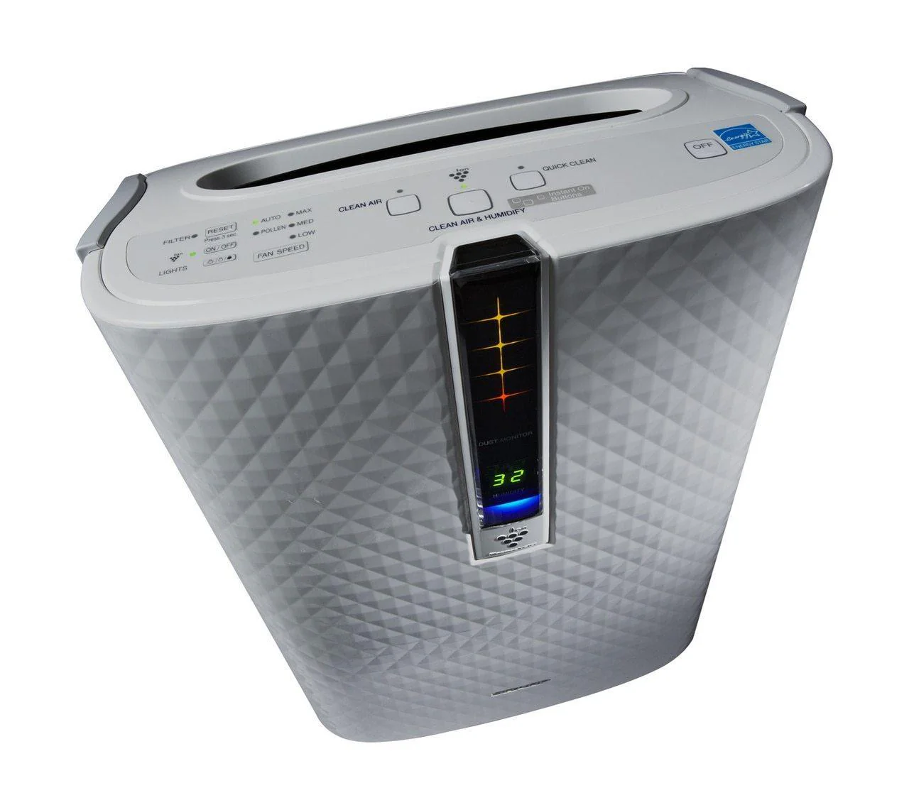 KC850U Sharp Plasmacluster Ion Air Purifier with True HEPA + Humidifier for Medium Rooms - Image 3
