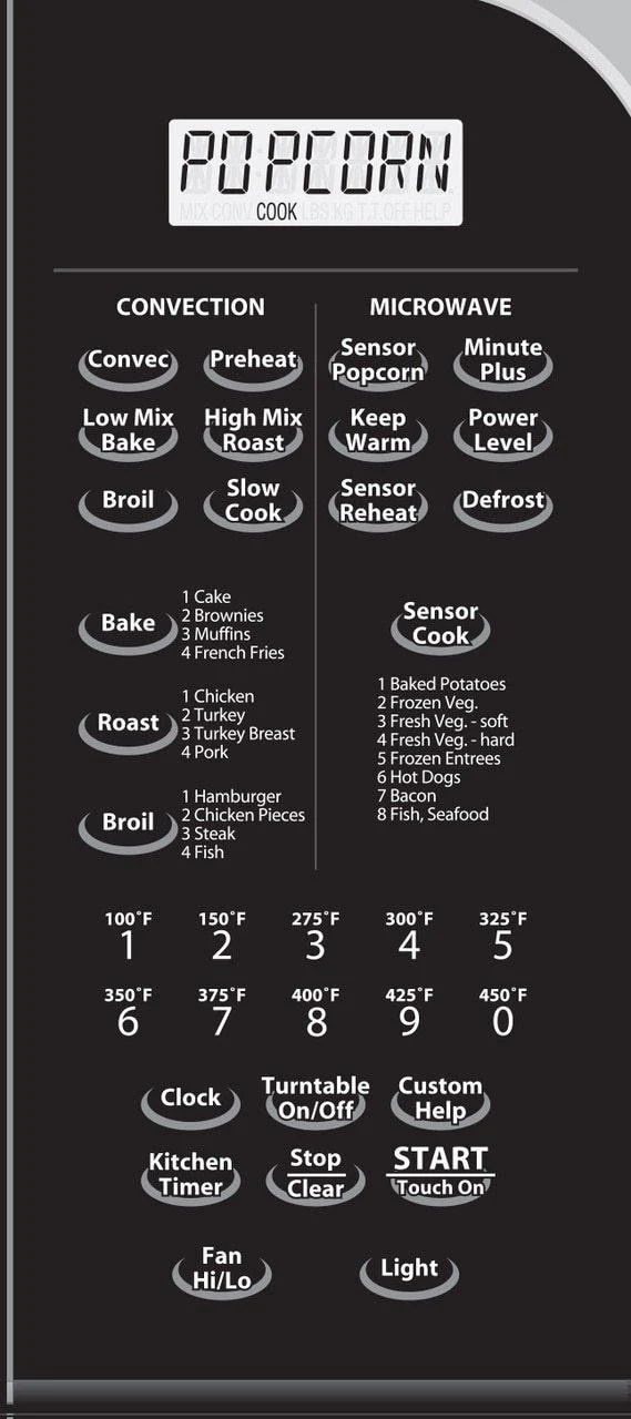 Sharp R1881LSY 1.1 cu. ft. 850W Sharp Stainless Steel Convection Over-the-Range Microwave Oven - Image 4