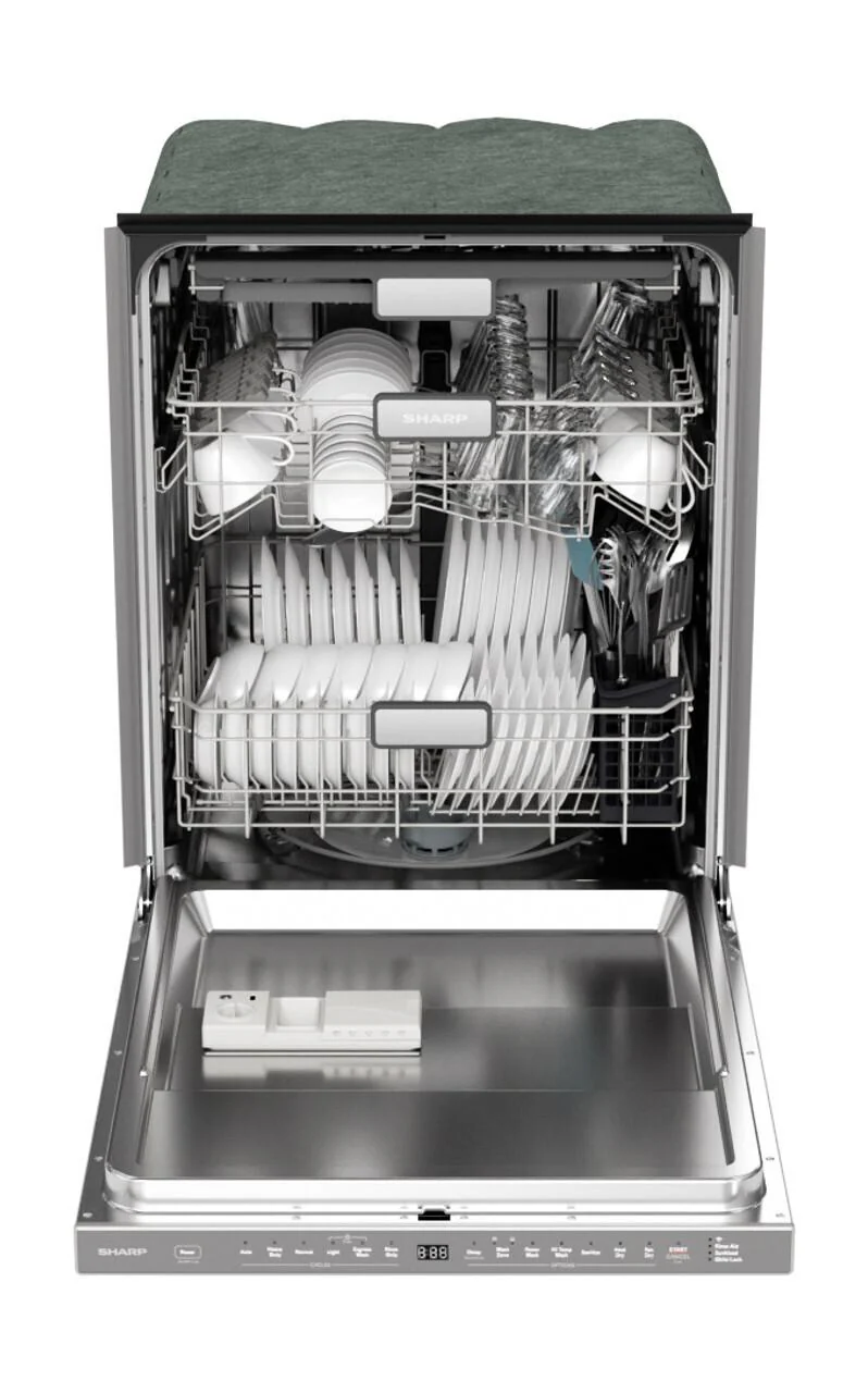Sharp SDW6767HS 24 in. Slide-In Smart 45 dB Dishwasher - Image 13